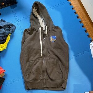 Antigua Gray Zip-Up Hoodie